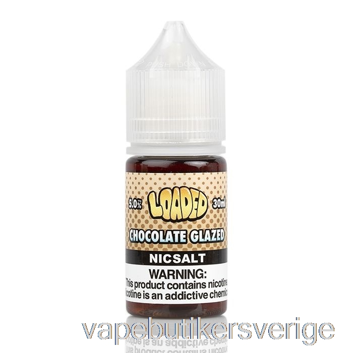 Vape Sverige Chokladglaserad Munk - Laddade Salter - Hänsynslösa ångor - 30ml 50mg